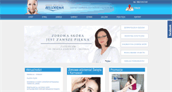 Desktop Screenshot of bellderma.pl